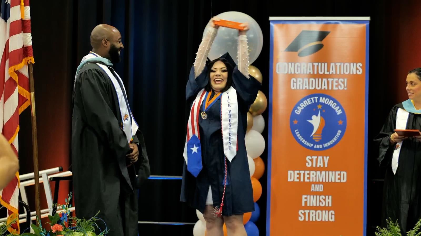  Garrett Morgan School of Leadership and Innovation Celebrates Inaugural Graduating Class (Video)